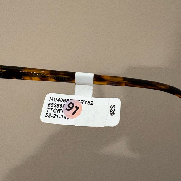 tortoise sunnies and crystal clear frame sunglasses - Picture 2 of 3